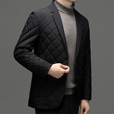 CSMF20236钱塘2020-2中年男士商务休闲简约冬季厚款西服P165，男装西服，钱塘207-2