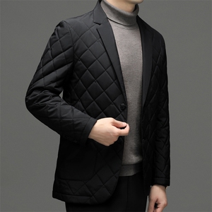 CSMF20236钱塘2020-2中年男士商务休闲简约冬季厚款西服P165图片