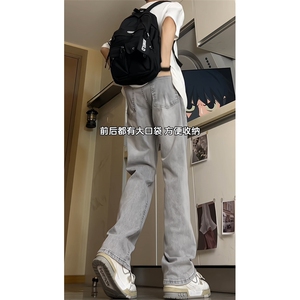量大可谈！美式高街vibe裤子长裤弹力牛仔裤 NZK01-P38 68图片