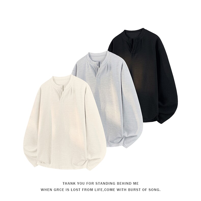 秋季新款面料：聚酯纤维75.0%棉21.0%氨纶4.0%T24518-特P42控78，男装T恤，电商A001-1