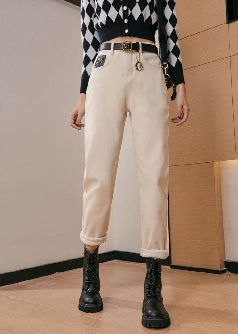 加绒休闲裤，女装休闲裤，茂源祥