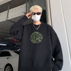 高质量！秋冬季半高领毛衣男士加绒加厚线衣针织衫男DMY530-特P38图片