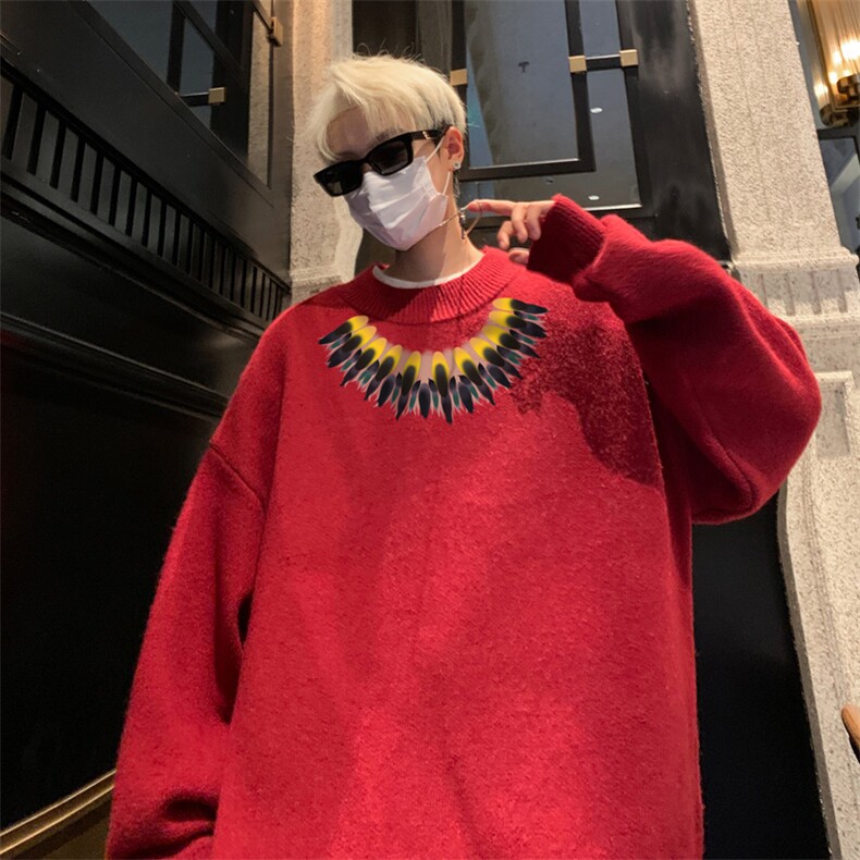 高质量！秋冬季半高领毛衣男士加绒加厚线衣针织衫男DMY546-特P38,男装针织衫/毛衣,电商B371