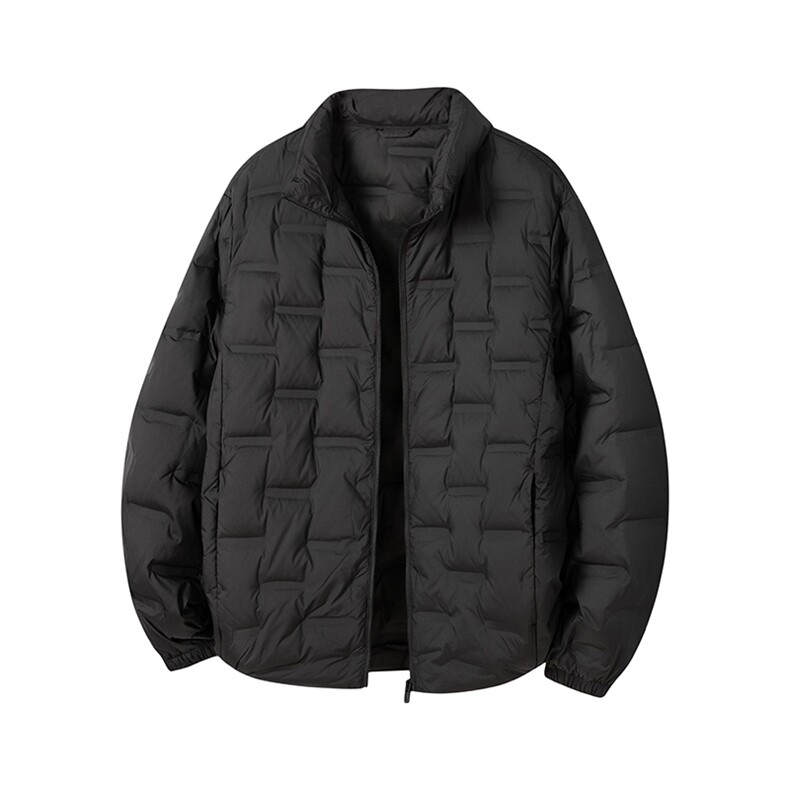 潮牌立领羽绒服男士2025冬季加厚保暖面包服休闲短款外套男装,男装羽绒服,星座914