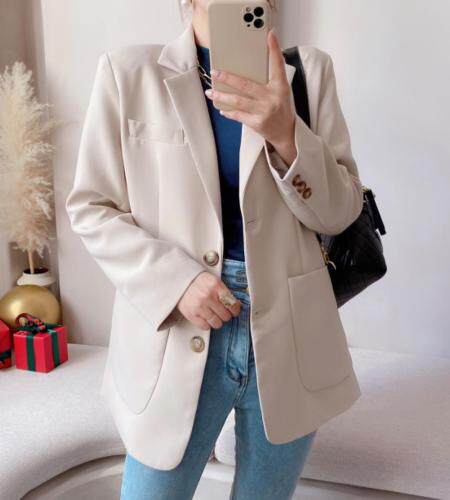 吾衣酷2021春季休闲西装，女装西装，吾衣酷驿站