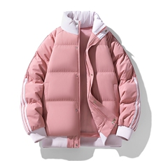 抖音得物可供视频拼接织带三防加厚羽绒棉衣外套面包棉服LL2288，男装棉衣，电商A486