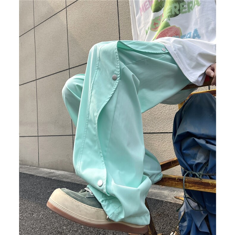 【现货】XZ612-K779-P55控79夏季多巴胺休闲裤排扣冰丝裤西裤,男装西裤,星座612
