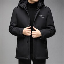 男士羽绒服常规款2021季新款连帽厚款潮流休闲外套男GR6989-P235，男装羽绒服，电商B212（原钱塘6029）