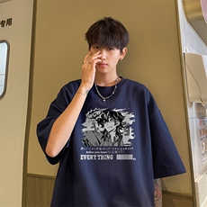 量大优供视频230g重磅纯棉短袖T恤男NT222-特P19控38，男装T恤，电商B367