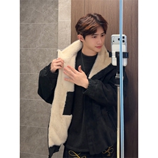 机能美式立领棉衣男高级感加厚保暖宽松棉服外套MP7828-特价P95，男装棉衣，电商A007