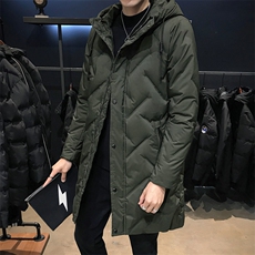 羽绒服男2021新款男士冬季加厚中长款外套DS275T，男装羽绒服，电商A102
