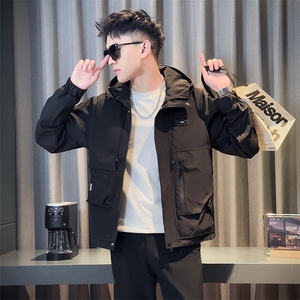 9901-P118 控158 秋季新款社会小伙潮店主风夹克男外图片
