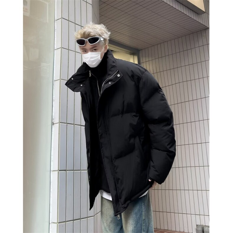 2024冬新高级感立领棉服男潮棉袄宽松棉衣保暖外套MM233-P90,男装棉衣,星座1109-3
