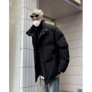 2024冬新高级感立领棉服男潮棉袄宽松棉衣保暖外套MM233-P90图片