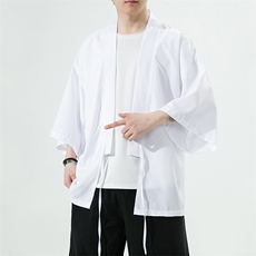 2025风冰丝大码宽松披风男七分袖潮防晒服风衣砖墙222p特p25，男装风衣，星座815（原A203）