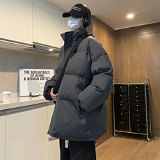 现货高品质美式高街冬季重磅三防加厚羽绒棉衣厚外套面包棉服，男装棉衣，电商A486-1