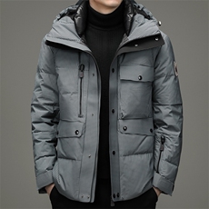 BNJ2150钱塘2020-2中年男士商务休闲简约冬季厚款羽绒服P385，男装羽绒服，钱塘207-2