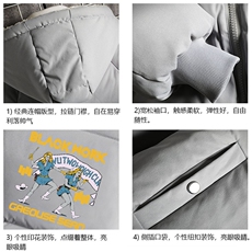 控128加绒面包服男大码羊羔毛棉衣男MY16304-P100，男装棉衣，电商A040A