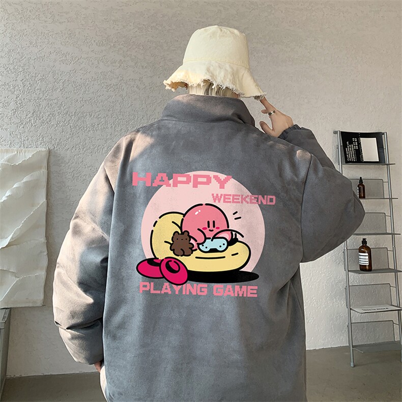 麂皮绒棉衣男大码立领棉袄子男羽绒棉服JM87313-P110,男装棉衣,电商A040