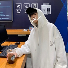 A040-WY2072-P40连帽卫衣男加肥加大码胖子棒球服外套，男装卫衣，电商A040