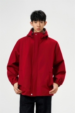 可二开小香风拼接面料大码M-5XL夹克100%聚酯纤维JK78079P75控118，男装夹克，星座226-1