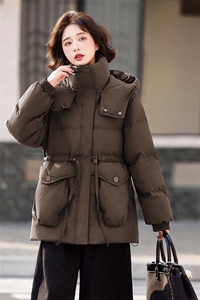 2024冬季新款时尚潮流女装羽绒服 修身显瘦保暖外套图片