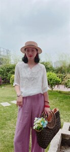 纯苎连衣裙小衫裤子裙子衬衣
时尚风
风淑女风休闲风图片