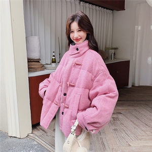 羊毛呢双领90 羽绒服2C293-Q903-P345-K518图片
