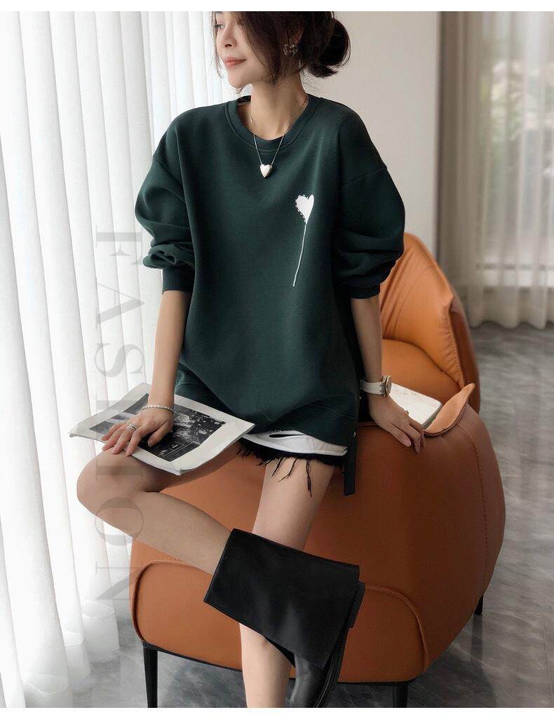 冬款加绒卫衣，女装卫衣/绒衫，衣尚怡