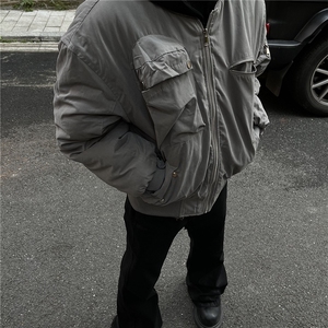 【有货】DM8057-P102美式飞行员夹克棉服男冬季廓形高级感棉衣潮图片