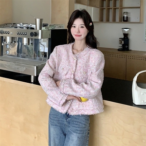 现货  新款花色小香风外套25022P155K228图片
