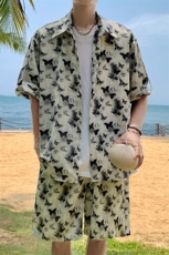 蝴蝶套装TZ77800特P45衬衫DCS77801特P27DK77802特P18套装控88，男装衬衫，星座227-7