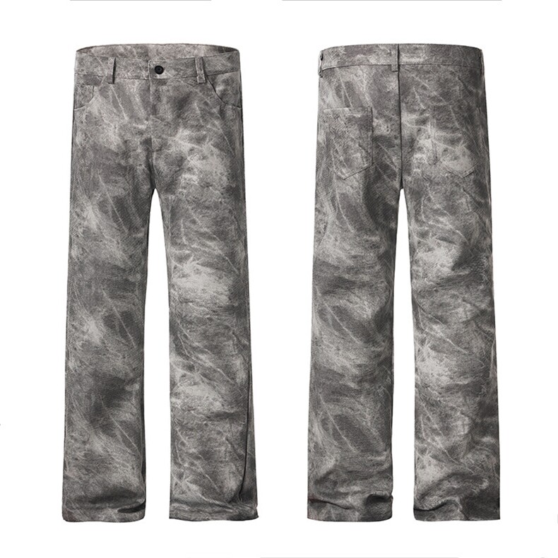 特批无差价加厚皮裤迷彩色修身微喇休闲裤男女同款822/P58，男装休闲裤，星座902A