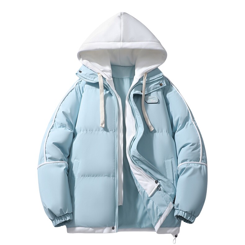 假两件棉衣2025冬季宽松加厚棉袄学生保暖棉服外套MY0888-P82,男装棉衣,星座610（原A335）