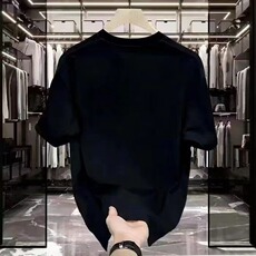 平安暴富纯棉t恤夏季男款高品质印花t恤重磅纯棉男短袖，男装T恤，星座1210-1