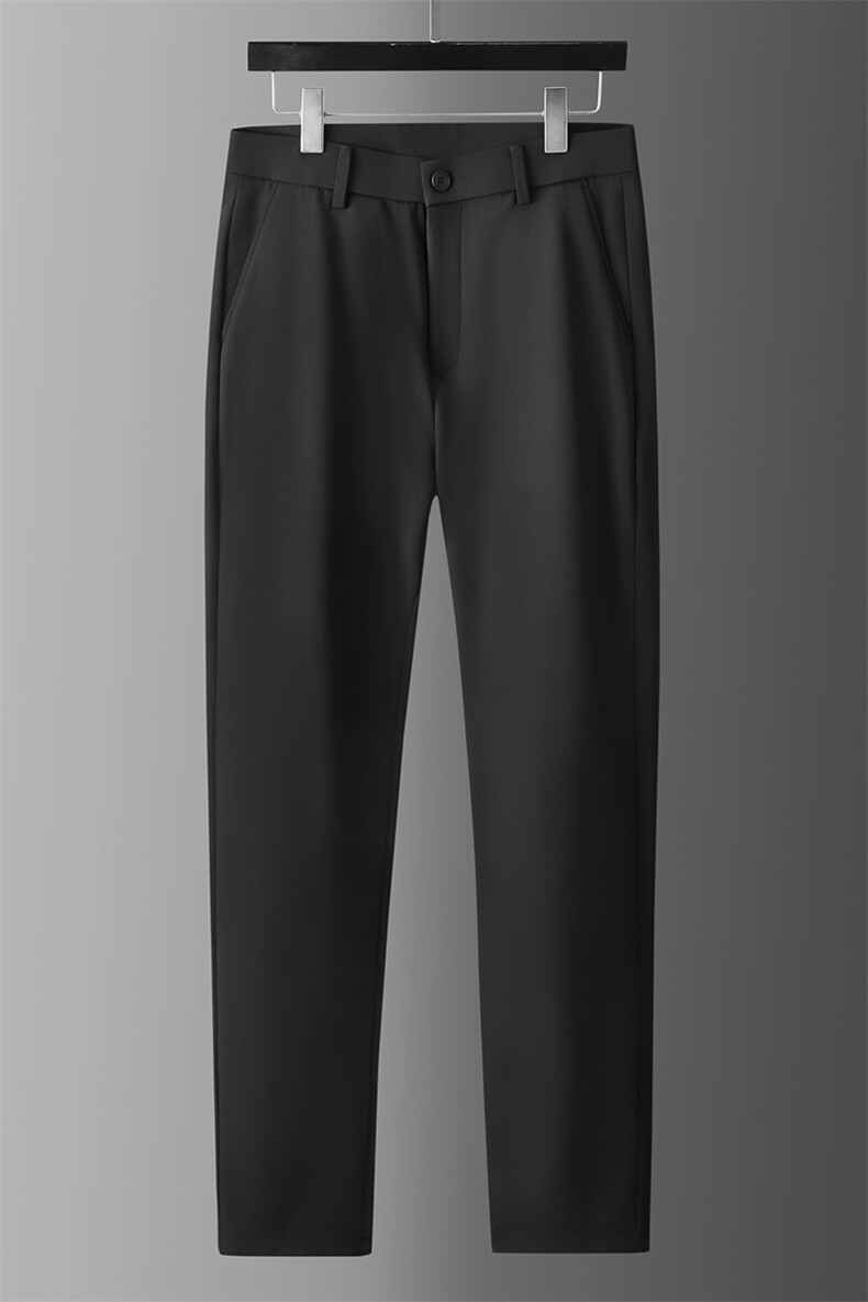 D-PK9780男式冬季新款时尚羽绒裤修身百搭加绒加厚保暖休闲裤P145，男装棉裤，电商B360