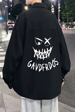 春季长袖衬衫男宽松港风衬衣男外套男CSCS284-P35图片
