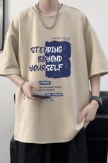 麂皮绒短袖t恤男大码半袖男大皂风JD82345-P25，男装T恤，电商A040