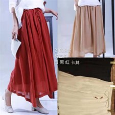 纯苎百搭半裙，女装半身裙，菲特佳人