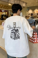 230g重磅纯棉!夏季短袖t恤男半袖男NT193-特P19控38，男装T恤，电商B367