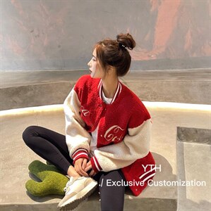 网红【高品质刺绣皮毛一体｛图片