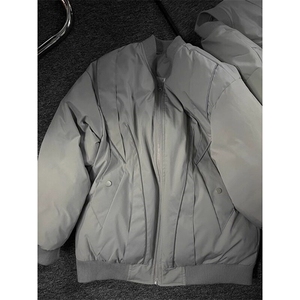 【有货】解构拼接明线棉服飞行员外套棉衣 MY172 特P98图片