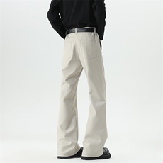 【现货】XZ1218XK030特价P46美式复古老钱风褶皱弯刀微喇西裤，男装西裤，星座1218（原611-3）