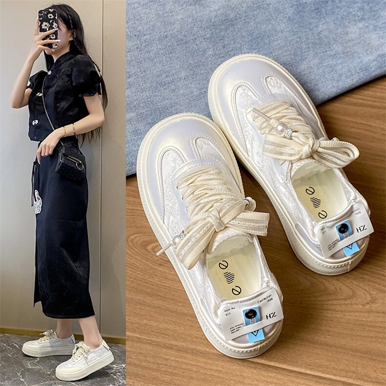 帆布鞋女2024夏季新款学生韩版ins百搭厚底女鞋春秋休闲板鞋，女鞋帆布鞋，星座1407-3