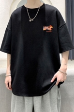 230g重磅纯棉短袖t恤男大码半袖半截袖DX17438-P20，男装T恤，电商A040