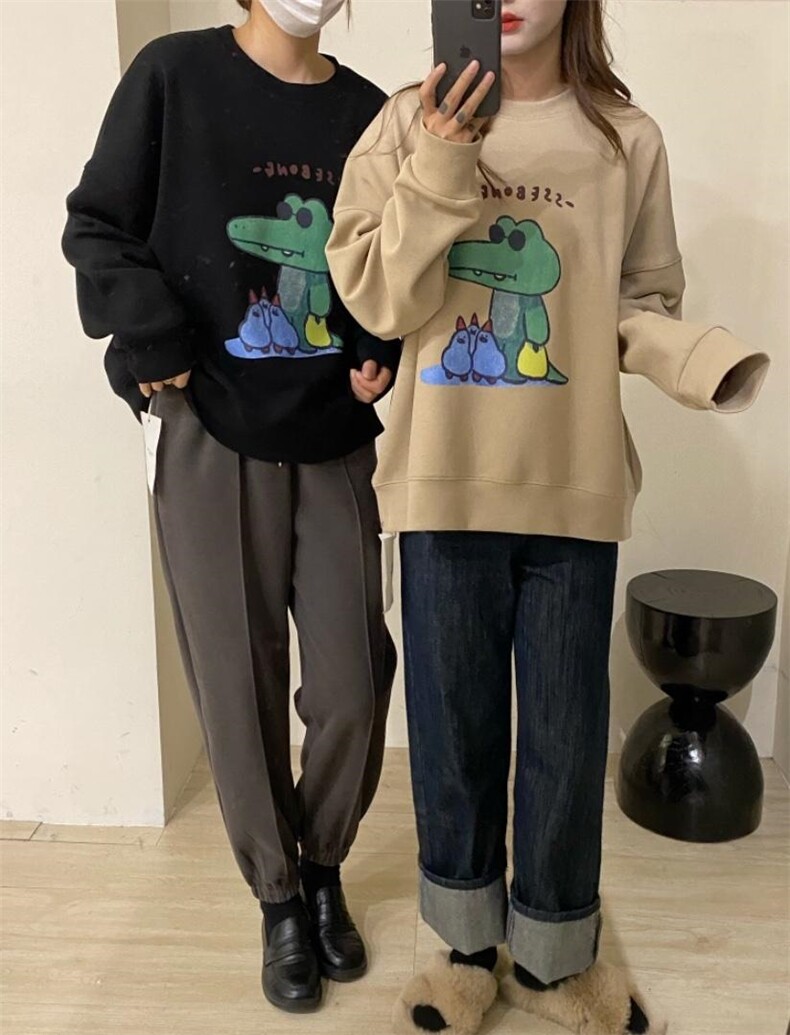 补单小鳄鱼卫衣，女装卫衣/绒衫，唇蔻