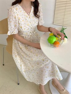 夏季新款连衣裙（现货）,女装连衣裙,麦筱萌