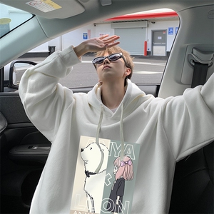 8XL连帽卫衣男大码胖子帽衫大号运动服WY2365-P35 加绒款-P40图片