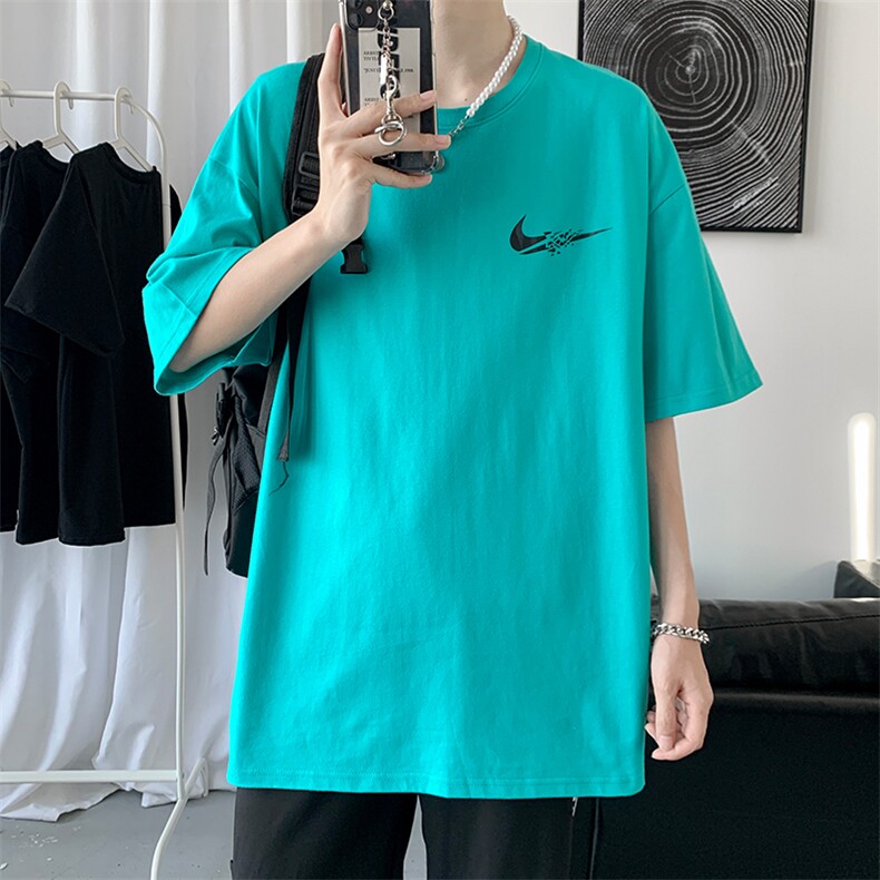男士短袖T恤潮牌半袖男装2024新款衣服男夏季A161-2-T0883-P20,男装T恤,电商A161-2