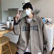 春秋季百搭休闲宽松灯芯绒夹克男士JK155-P60，男装夹克，星座1204